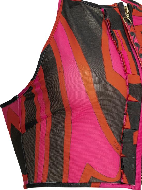 26SS 푸찌 민소매 티셔츠 6HJM056H740034 Fuchsia - PUCCI