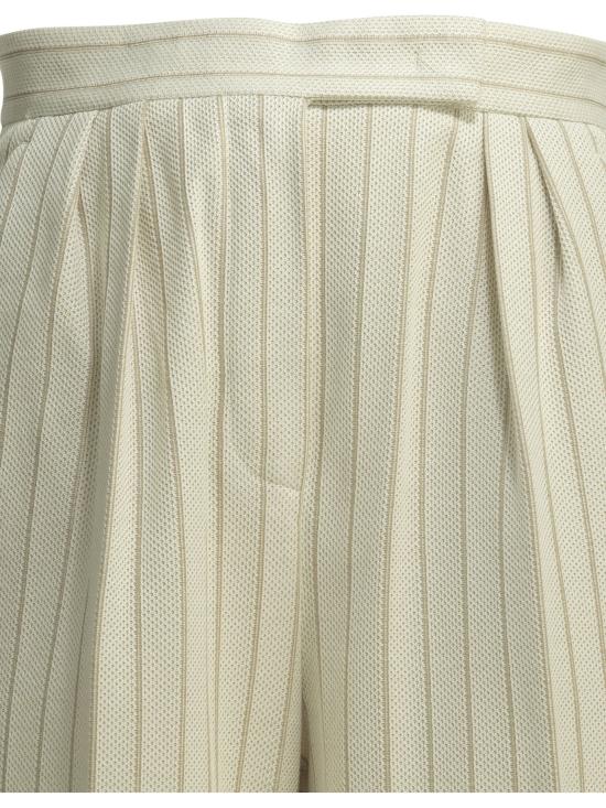 26SS 막스마라 수트 팬츠 2611781012600MXMOSSO001 White - MAX MARA