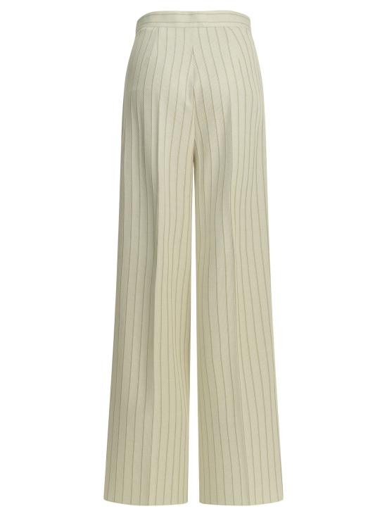 26SS 막스마라 수트 팬츠 2611781012600MXMOSSO001 White - MAX MARA
