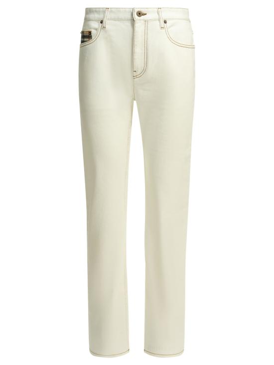 26SS 버버리 데님 팬츠 8123297 White
