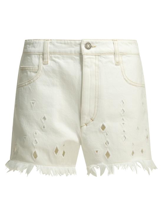 26SS 이자벨마랑 숏팬츠 26ESH0300FAD2H01I20WH White