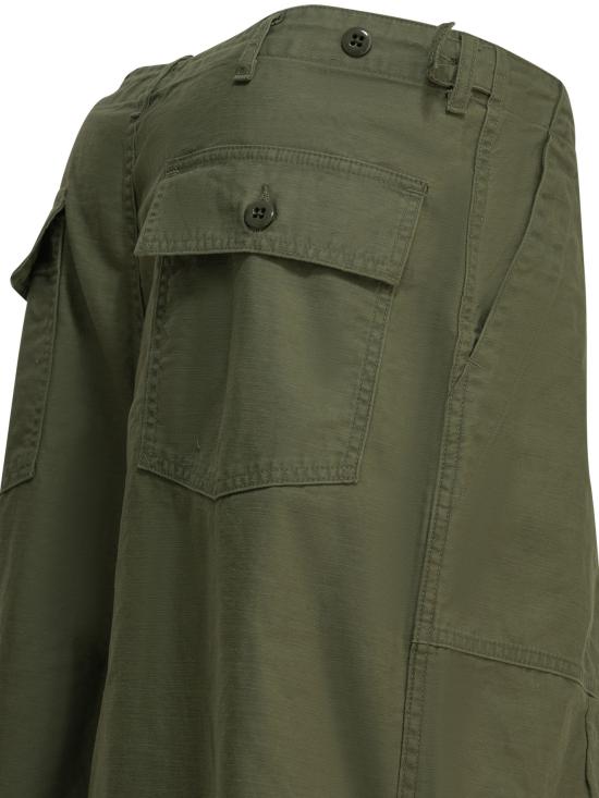 26SS 니들스 스트레이트 팬츠 SX195A Olive Green - NEEDLES