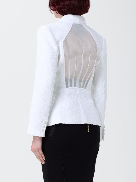 26SS 엘리자베타프랜치 자켓 GI20962E2 360 Ivory - ELISABETTA FRANCHI