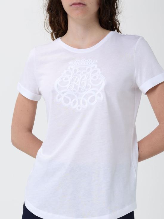 26SS 랄프 로렌 반팔 티셔츠 200P03753 001 White - RALPH LAUREN