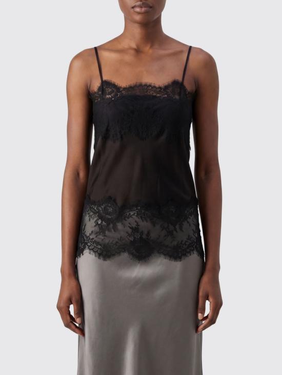 26SS 비르기테 허스카인드 민소매 티셔츠 5926370 001 Black