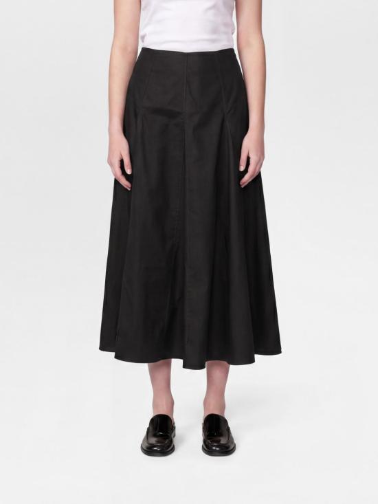 26SS 비르기테 허스카인드 롱 스커트 5952202 001 Black