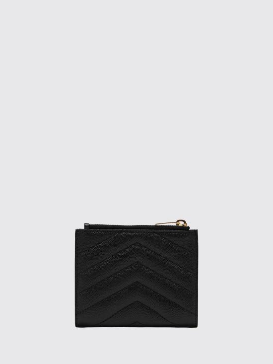 26SS 생로랑 지갑 575879BOW01 1000 Black - SAINT LAURENT