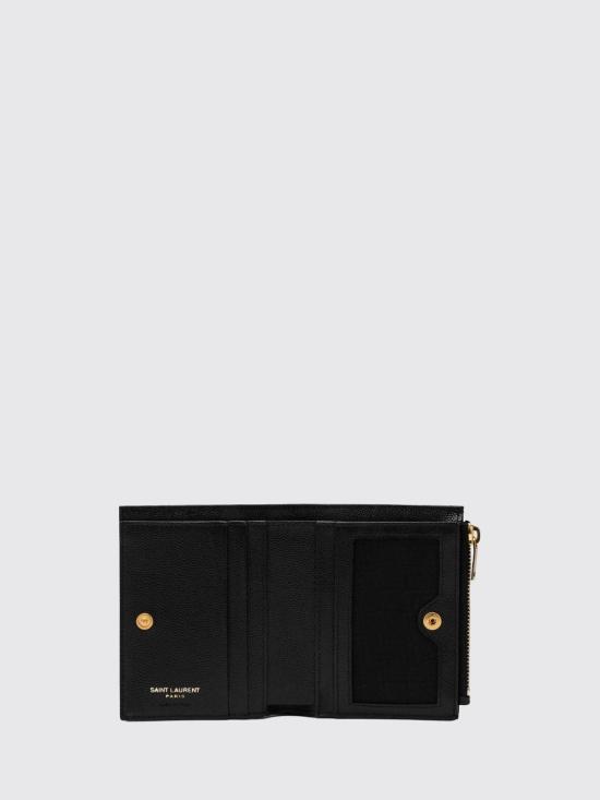 26SS 생로랑 지갑 575879BOW01 1000 Black - SAINT LAURENT