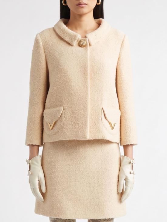 26SS 발렌티노 가라바니 자켓 8B3CE5Y59VM ET5 White