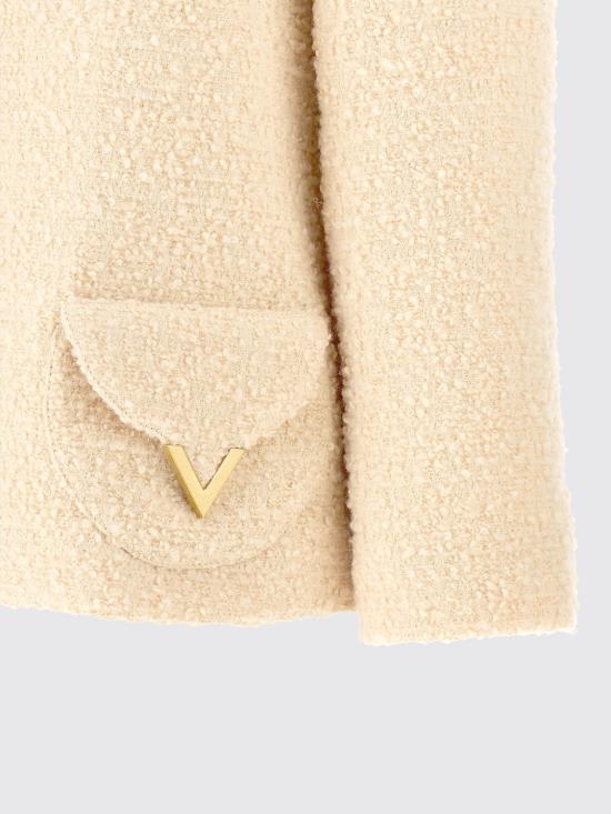 26SS 발렌티노 가라바니 자켓 8B3CE5Y59VM ET5 White - VALENTINO GARAVANI