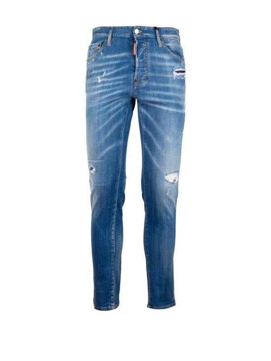  디스퀘어드2 데님 팬츠 S74LB1445 S30342470 NAVY BLUE