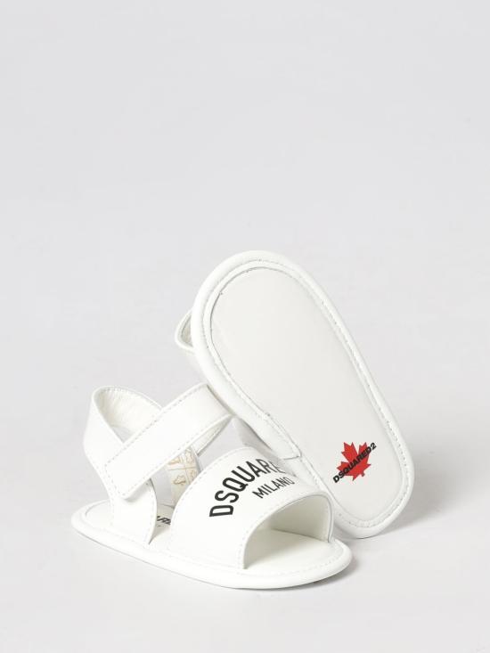 26SS [키즈] 디스퀘어드2 슈즈 82592 01 White - DSQUARED2