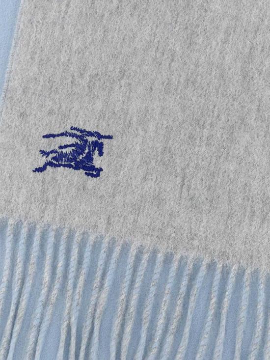 26SS 버버리 리버시블 캐시미어 스카프 뱅크 페일 8110018 Grey - BURBERRY