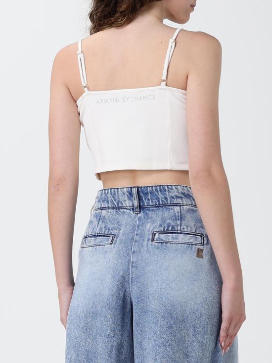 26SS 알마니 탑 XW002057AF21295 U1003 Yellow Cream - ARMANI