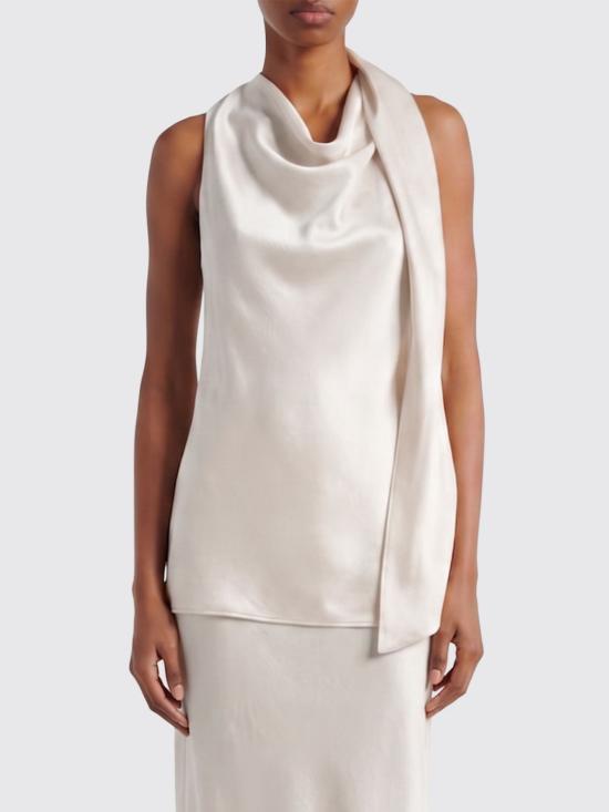 26SS 빈스 민소매 티셔츠 V156513182 115 Yellow Cream