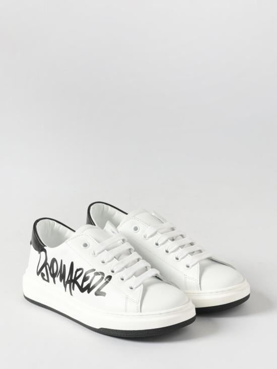 26SS [키즈] 디스퀘어드2 스니커즈 82770 02 White - DSQUARED2