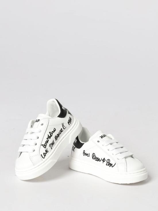 26SS [키즈] 디스퀘어드2 스니커즈 82665 01 White - DSQUARED2