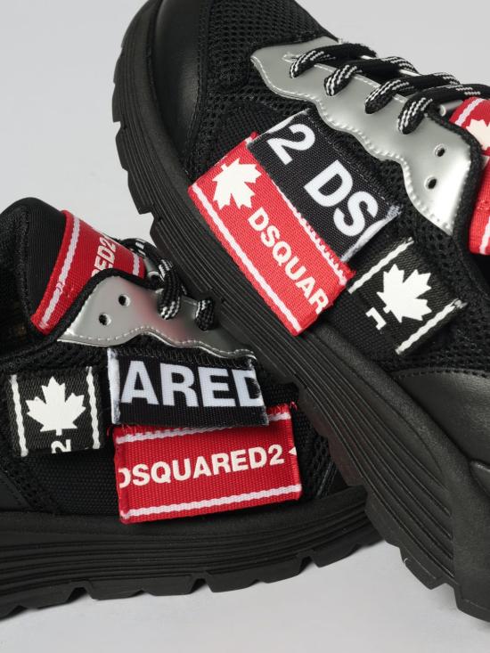 26SS [키즈] 디스퀘어드2 스니커즈 82744 05 Black - DSQUARED2