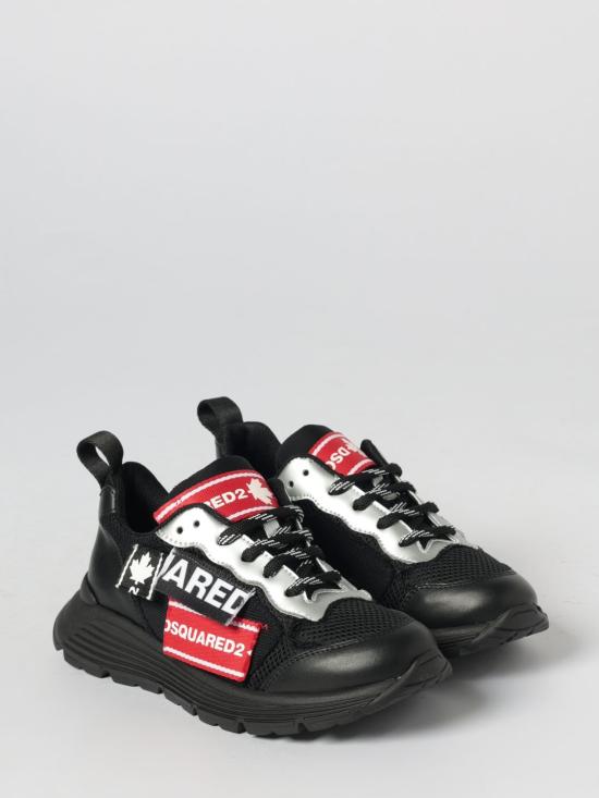 26SS [키즈] 디스퀘어드2 스니커즈 82744 05 Black - DSQUARED2