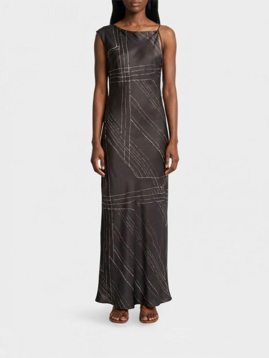 26SS 알리지 롱 원피스 116360P6223 CHOCO Brown