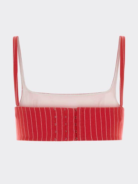 26SS Oriane 민소매 티셔츠 BRALETTE REDSTRIPES Red - OTHER BRANDS