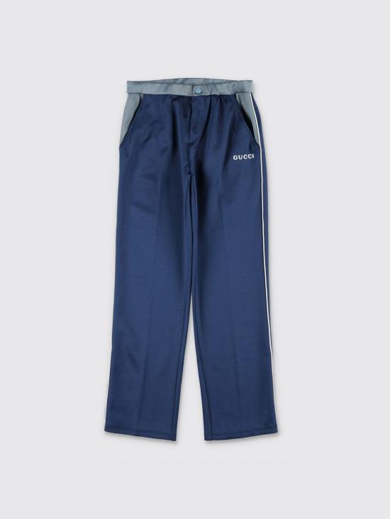 26SS [키즈] 구찌 팬츠 854387XJHNW 4088 Blue