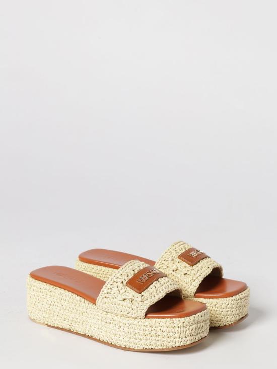 26SS 베르사체 힐/펌프스 10224741A17042 2KJ8V Natural - VERSACE