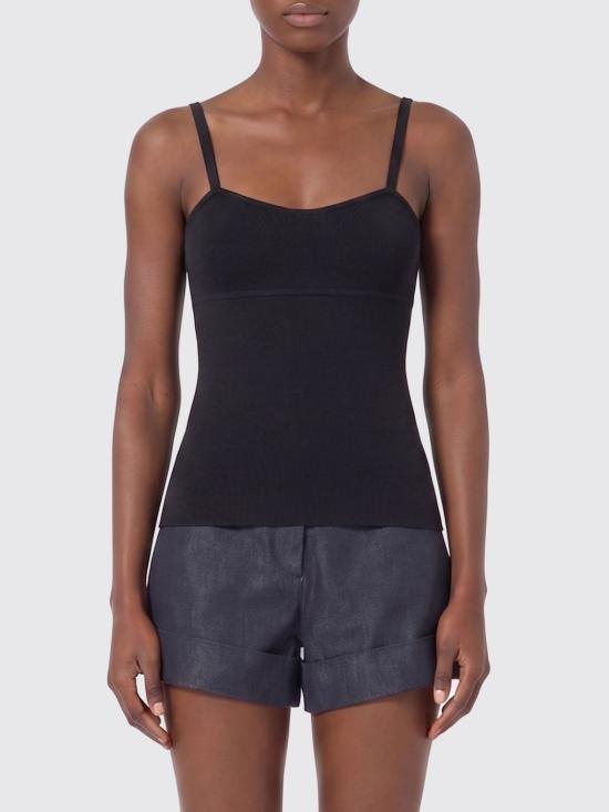 26SS 막스마라 민소매 티셔츠 2611361181600 006 Black