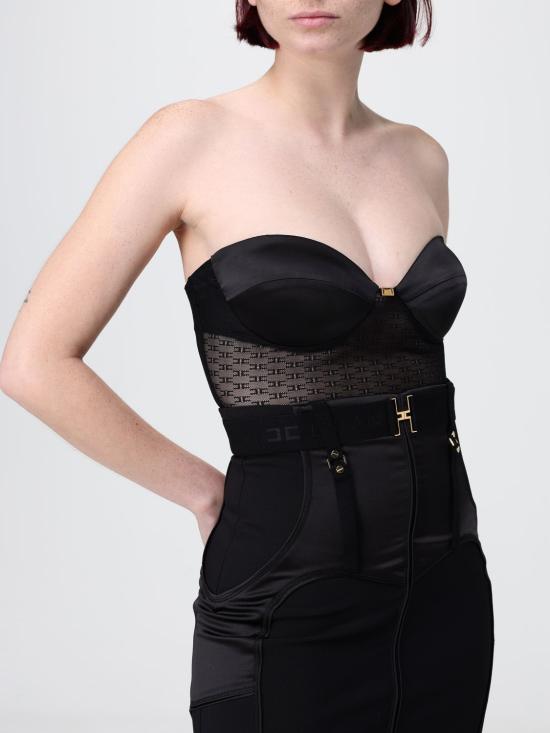 26SS 엘리자베타프랜치 민소매 티셔츠 BO02662E2 110 Black - ELISABETTA FRANCHI