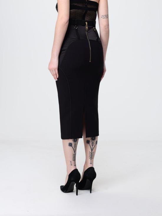 26SS 엘리자베타프랜치 스커트 GO14862E2 110 Black - ELISABETTA FRANCHI