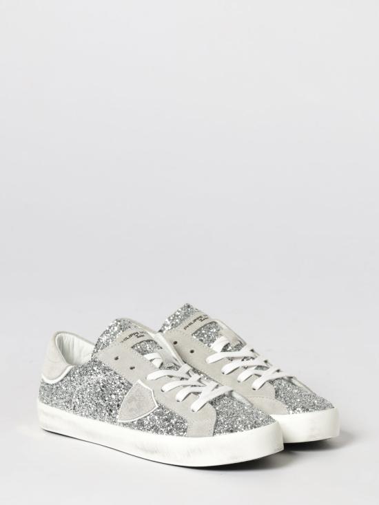 26SS [키즈] 필립모델 스니커즈 83321 01 Silver - PHILIPPE MODEL