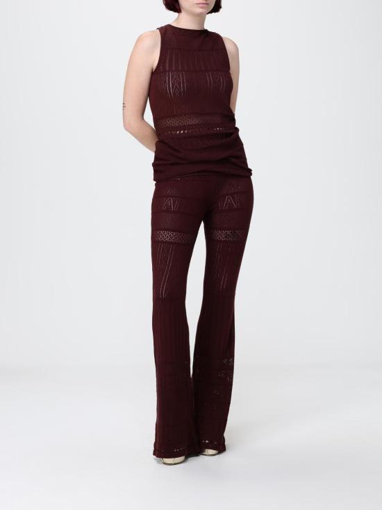 26SS 파트리지아페페 민소매 티셔츠 2K0383K332 B887 Brown - PATRIZIA PEPE