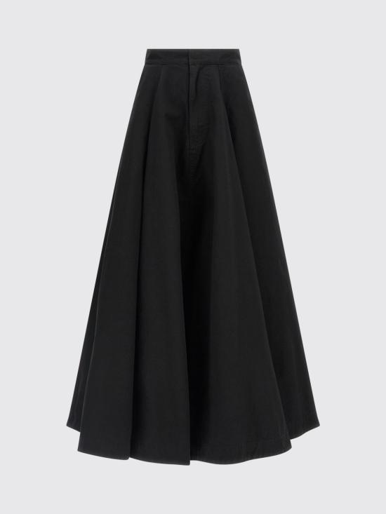 26SS 발렌시아가 고뎃 맥시 스커트 857766TQP13 1000 Black - BALENCIAGA