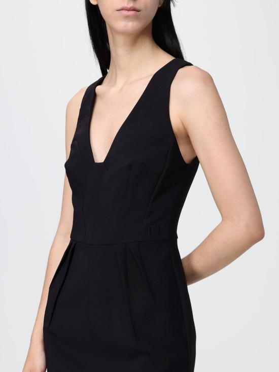 26SS 엘리자베타프랜치 롱 원피스 AB94162E2 110 Black - ELISABETTA FRANCHI