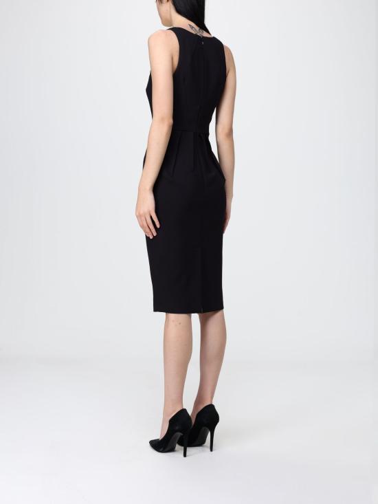 26SS 엘리자베타프랜치 롱 원피스 AB94162E2 110 Black - ELISABETTA FRANCHI