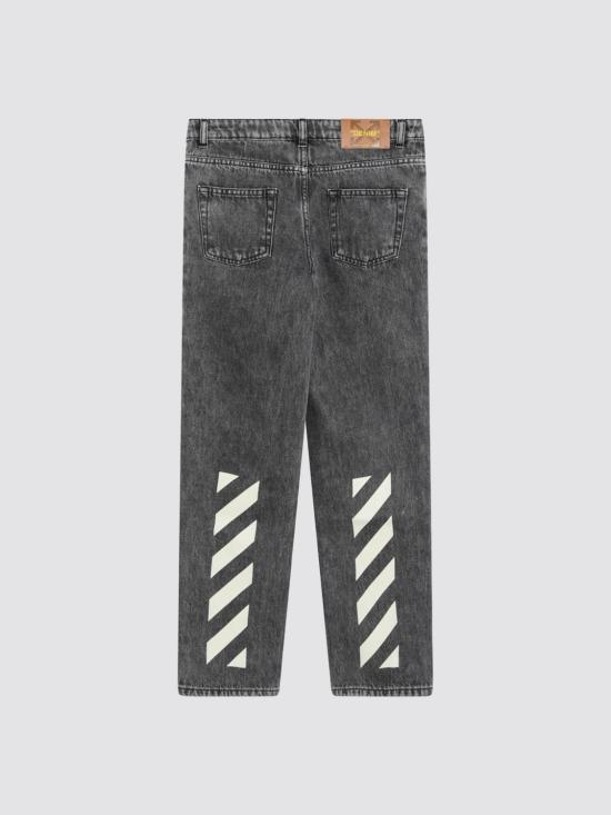 26SS [키즈] 오프화이트 진 OBYA005S26DEN001 0031 Grey - OFF WHITE