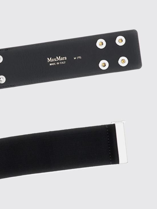 26SS 막스마라 레귤러 벨트 2614501023600 001 Black - MAX MARA