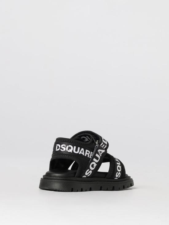 26SS [키즈] 디스퀘어드2 슈즈 80108 03 Black - DSQUARED2
