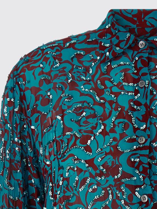 26SS 드리스 반 노튼 셔츠 2611307873006 503 Blue - DRIES VAN NOTEN
