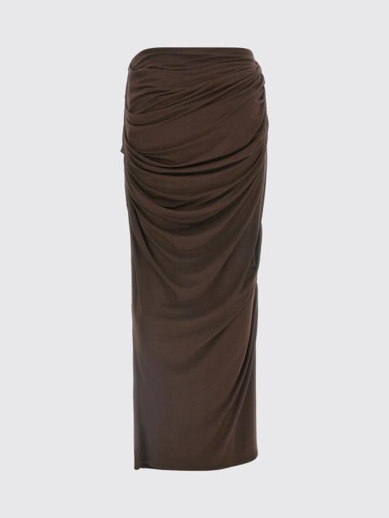 26SS 엔타이어 스튜디오 롱 스커트 ESSS26SK01243 C737 Brown - ENTIRE STUDIOS