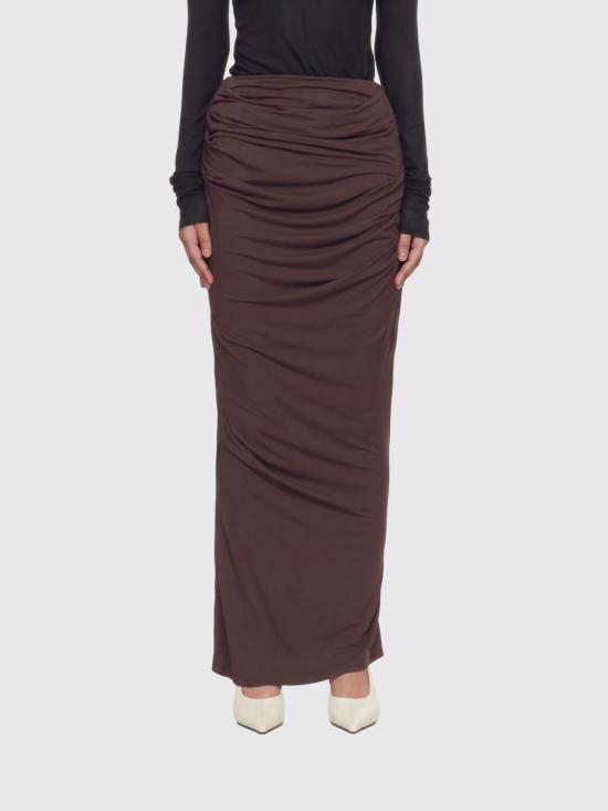 26SS 엔타이어 스튜디오 롱 스커트 ESSS26SK01243 C737 Brown