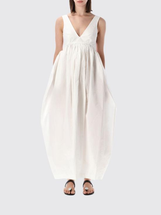 26SS 로에 롱 원피스 41933167 112 White