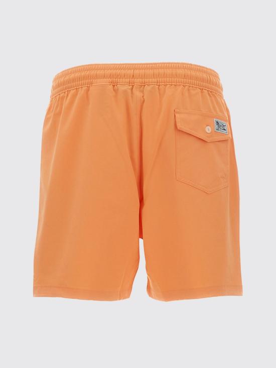 26SS 폴로 랄프로렌 포니 자수 스윔 쇼츠 710957782 507 Orange - POLO RALPH LAUREN