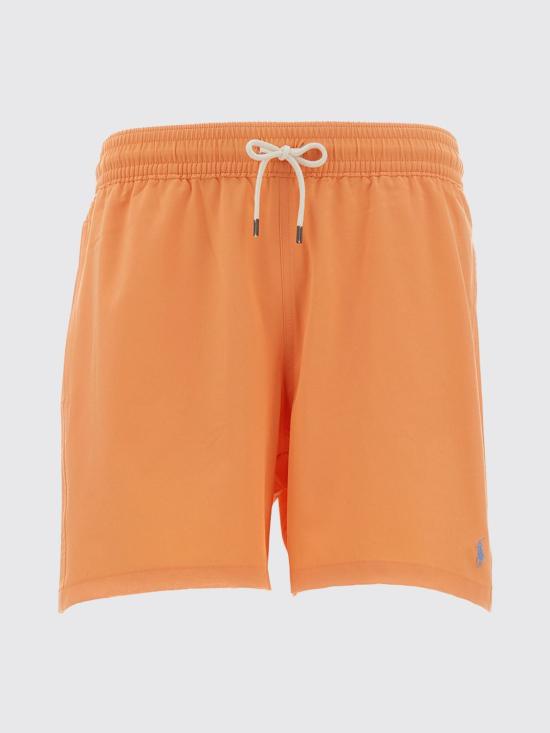 26SS 폴로 랄프로렌 포니 자수 스윔 쇼츠 710957782 507 Orange - POLO RALPH LAUREN
