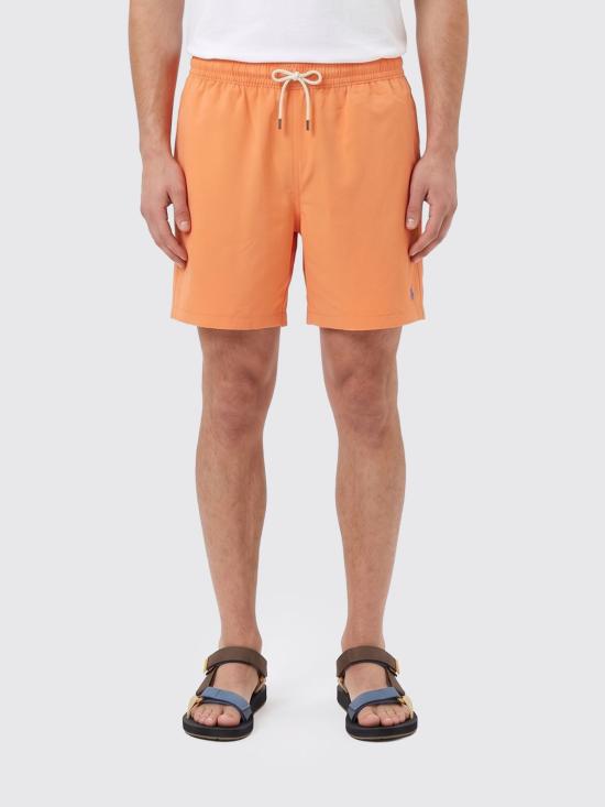 26SS 폴로 랄프로렌 포니 자수 스윔 쇼츠 710957782 507 Orange