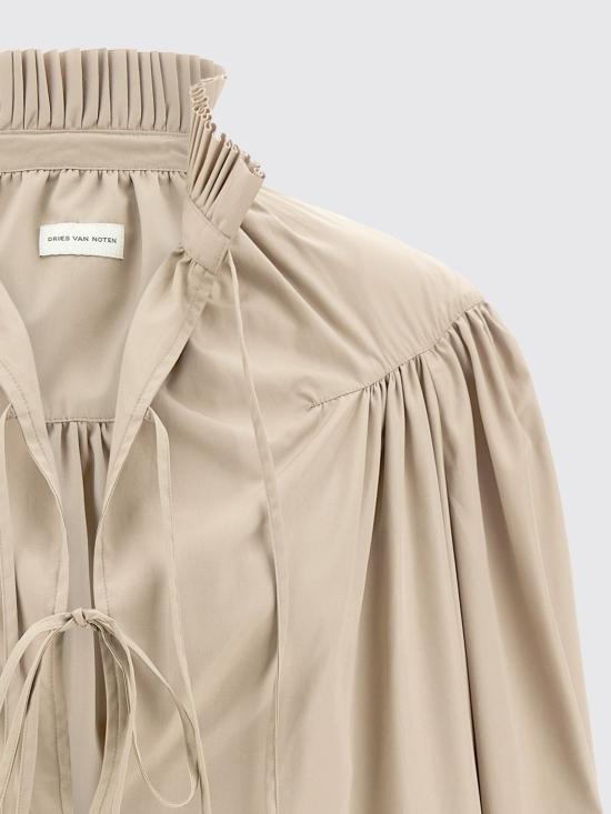 26SS 드리스 반 노튼 탑 2611307163314 101 Beige - DRIES VAN NOTEN