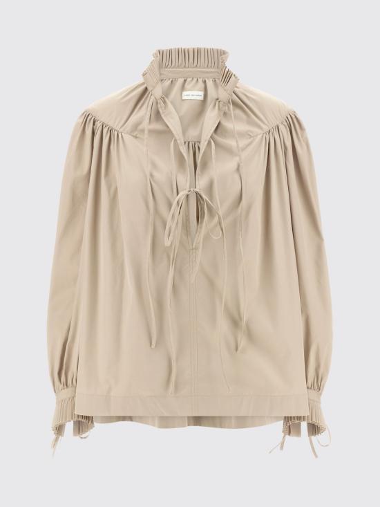 26SS 드리스 반 노튼 탑 2611307163314 101 Beige - DRIES VAN NOTEN