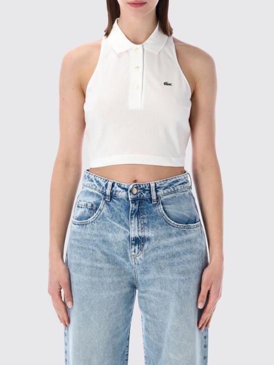 26SS 라코스테 탑 PF3123 001 White