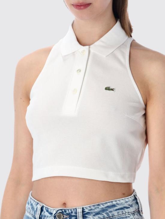 26SS 라코스테 탑 PF3123 001 White - LACOSTE