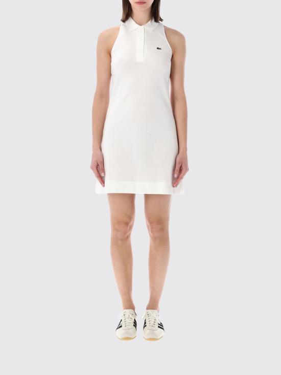 26SS 라코스테 롱 원피스 EF1452 001 White